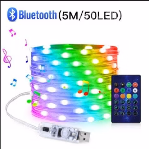 Luces led Bluetooth navidad, exterior /interior