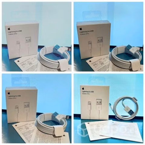 CABLE USB LIGHTNING 1 y 2 METROS ORIGINALES