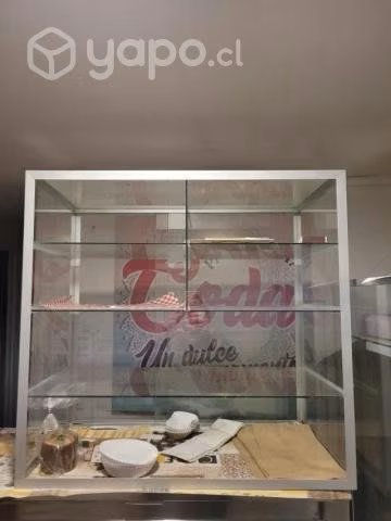 Vitrina de vidrio