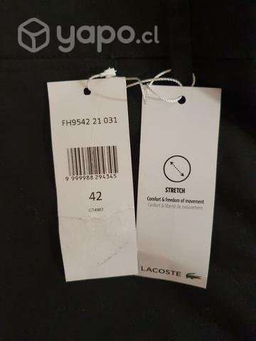 Short lacoste 42 negro - Imagen 3