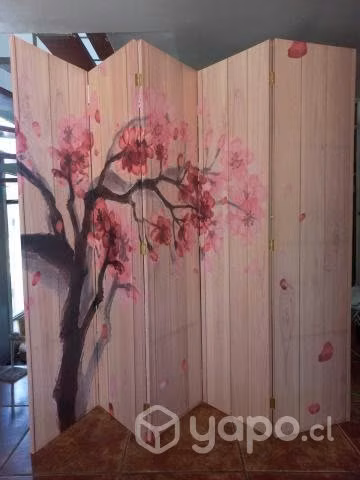 Biombo Estilo Japones en Pefecto Estado
