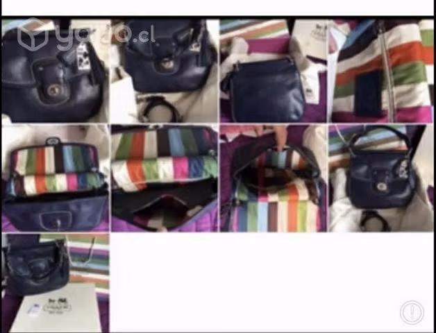 Cartera Coach cuero