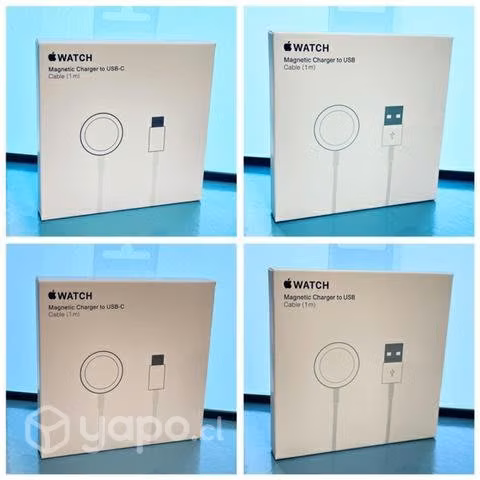 Cargador inalámbrico original apple watch usb-c
