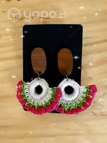 Aros tejidos a crochet