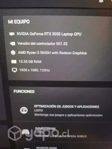 Dell g15 Rtx 3050 - Imagen 5