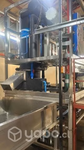 Máquina industrial de hielo