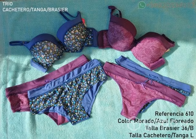 POR TERMINO DE GIRO - ROPA INTERIOR DE MUJER 100% COLOMBIANA