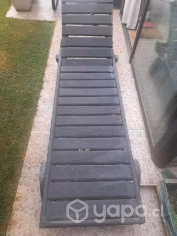 Vendo reposera de madera - Imagen 2