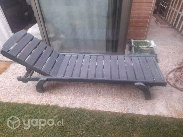 Vendo reposera de madera - Imagen 3