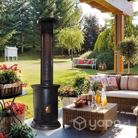 Calefactor exterior a pellet