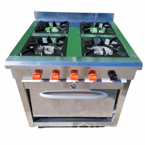 Cocina industrial ticgas 4 platos