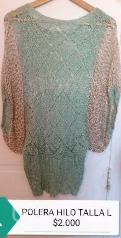 Polera hilo mujer
