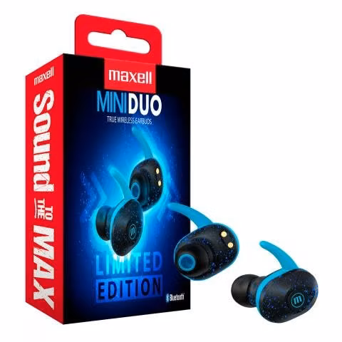 Audifonos Bluetooth Maxell Mini Duo Manos Libres