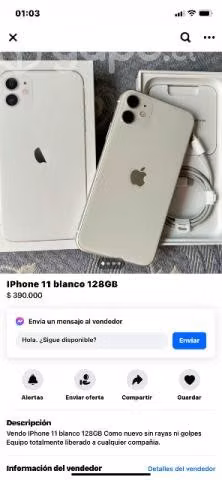 mi iPhone 11 con 128 gb