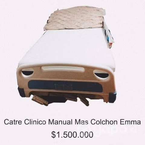 Catre Clínico Alta Calidad Mas Colchón Emma
