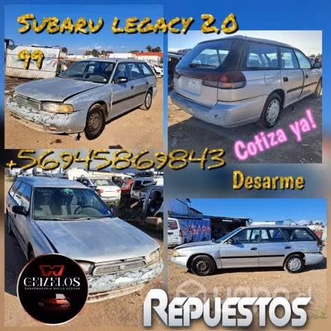 Ópticos subaru legacy 99