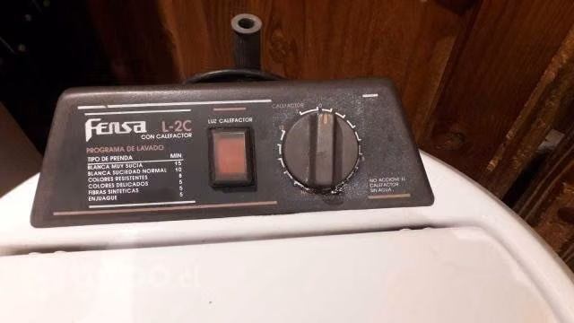Lavadora con calefactor Fenza