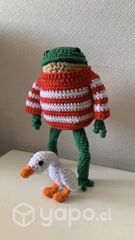 Rana y Ganzo Crochet