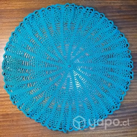 Celeste y Radiante: Centro de Mesa a Crochet