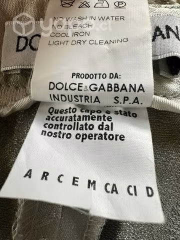 Pantalón Dolce & Gabbana original talla S - Imagen 3