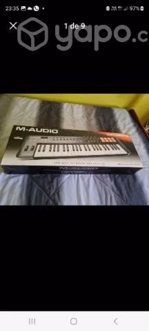 Teclado midi m-audio oxygen 49 MK IV