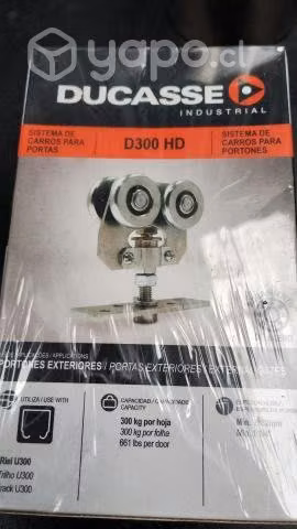 Sistema de carros para portones