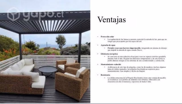 Pergola Aluminio