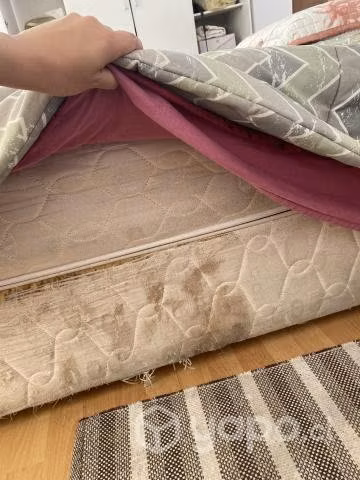 Cama Americana 2 Plazas + Veladores + Respal