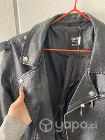 Chaqueta de cuero talla m/s - Imagen 2