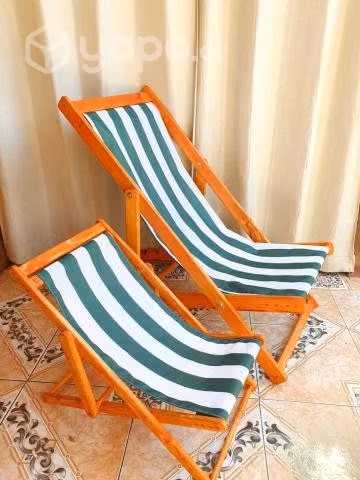 Sillas de playa madera