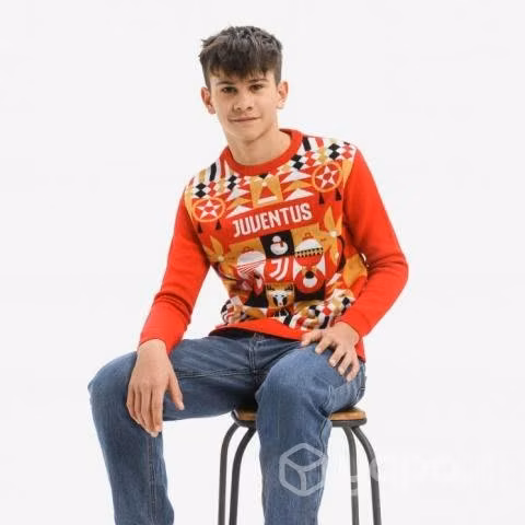 ¡ Navidad ¡ Polera Juventus Niños(as) Unisex Roja