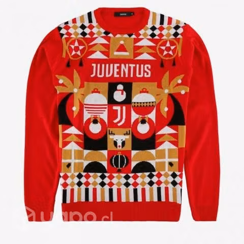 ¡ Navidad ¡ Polera Juventus Niños(as) Unisex Roja