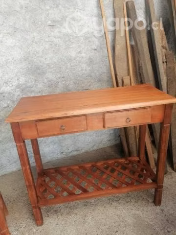 Muebles en roble y rauli