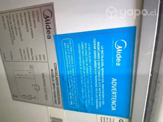 Congeladora Midea