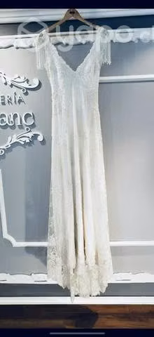 Vestido de novia + zapatos de regalo