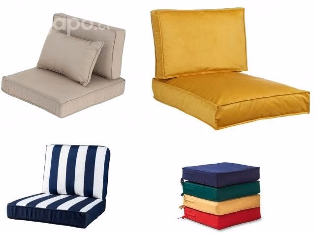 Cojines y fundas de sillones de terrazas