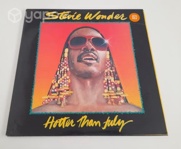 Vinilo Stevie Wonder "Hotter Than July" epoca 1980