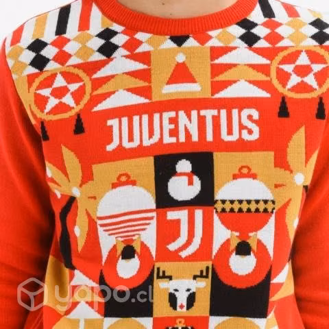 ¡¡ Navidad ¡¡ Polera Juventus Unisex Roja Mangas L