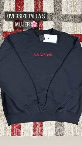 Polerón talla s oversize da para mas