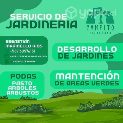 Servicio de jardineria