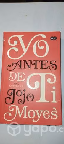 Libro yo Ante de Ti