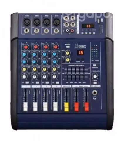Mixer 4 canales Bluetooth y Usb
