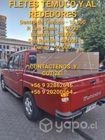 Flete temuco y al rededores