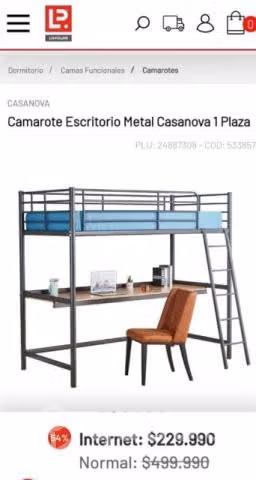 Camarote escritorio