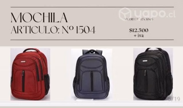 Mochilas Unisex