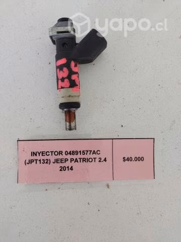 Inyector 04891577AC (JPT132) Jeep Patriot 2.4 2014