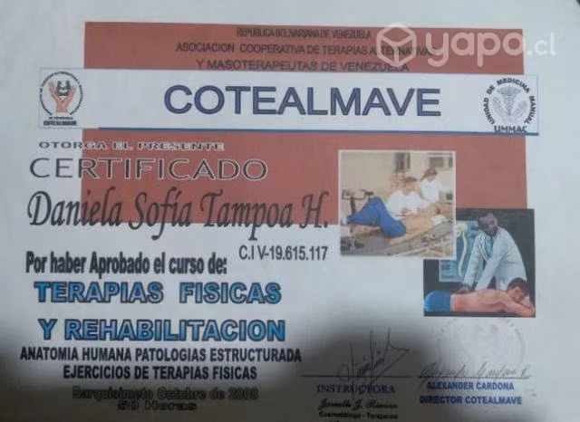 Masajista profesional