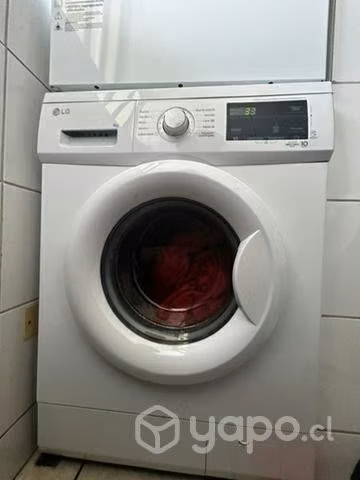 Lavadora Carga Frontal 9kg LG