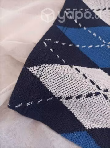 Vestido estampado de rombo