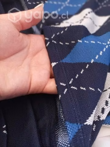 Vestido estampado de rombo